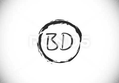 Letter DB BD Logo | Font design logo, Logo design, Monogram logo