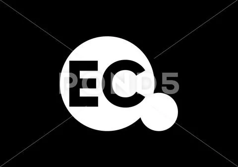 Letter CE EC Logo - Branition