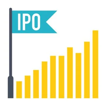 Initial public offering Stock Illustration