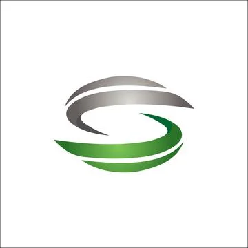 Initial S abstract element logo vector Stock Illustration