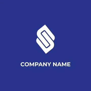 Initial S letter logo design. Stock Illustration