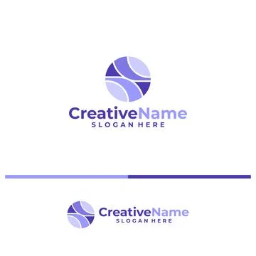 Initial S logo design concept vector. Creative Letter S logo template vecto.. Stock Illustration