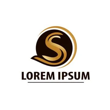 Initial S symbol Illustrazione stock