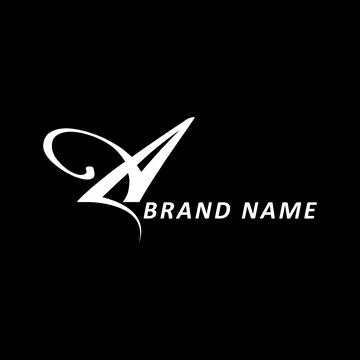 A initial Signature logo Stock Illustration