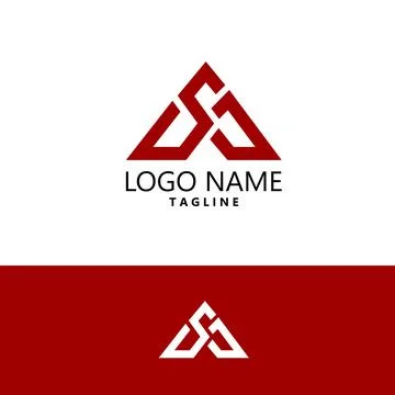 Initial SJ logo design vector Stock-Illustration