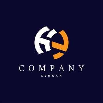 Initial TH Letter Logo, Modern and Luxury Minimalist HT Logo Vector Template Stock Illustration
