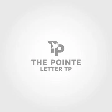 Initial TP, Letter PT with birt Logo images, Stock Photos &amp; Vectors Stock Illustration