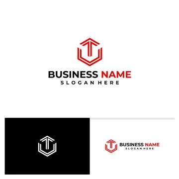 Initial V T logo vector template, Creative Letter V logo design concepts Stock Illustration