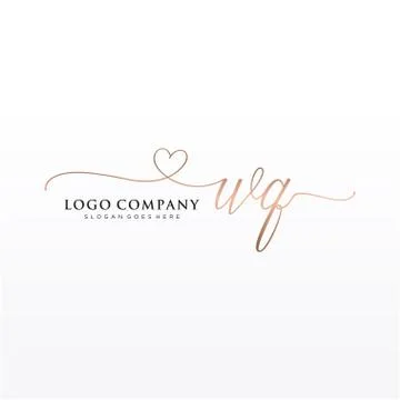 Initial MA Beauty Monogram and Elegant Logo Design Stock Vector