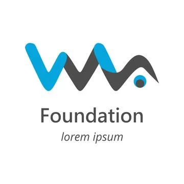 Initial WVO Logo Stock Illustration