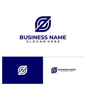 Initial Z V logo vector template, Creative Letter Z logo design concepts Stock Illustration