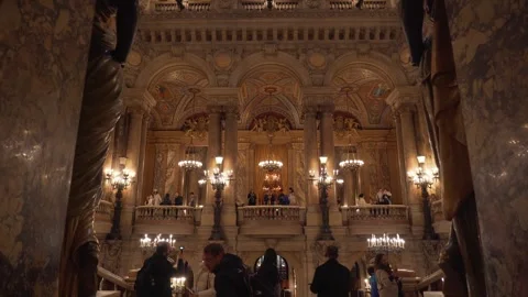 Initially referred to as le nouvel Opéra de Paris (the new Paris Opera), Stock Footage 256138158