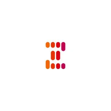 Initials letters Z logo design vectros unique Stock Illustration