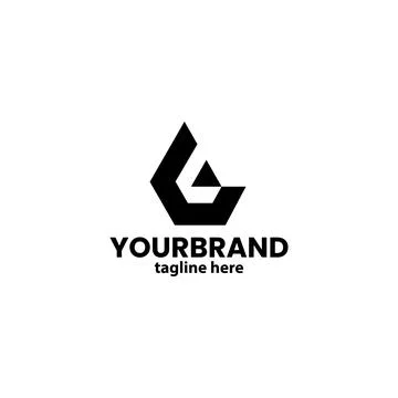 Initials modern abstract LG logo design vector 스톡 일러스트