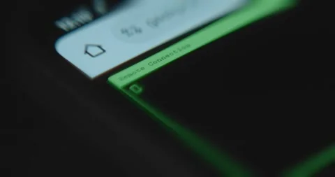 Initiation of Remote Connection, hacking concept Stock Footage 321755047