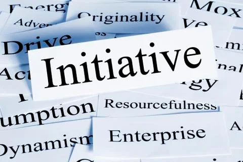 Initiative concept Stock Photos