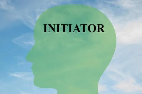 Initiator mentality concept Stock Illustration
