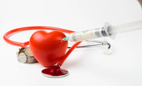 Injecting money Stock Photos