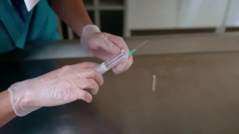 Injection 3 Video stock 151786153