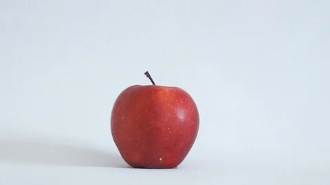 Injection into an apple. Stock Footage 129282974