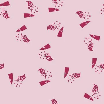 Injection into arm immunization glyph seamless pattern イラスト素材