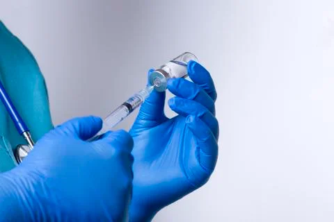 Injection draw Stock Photos