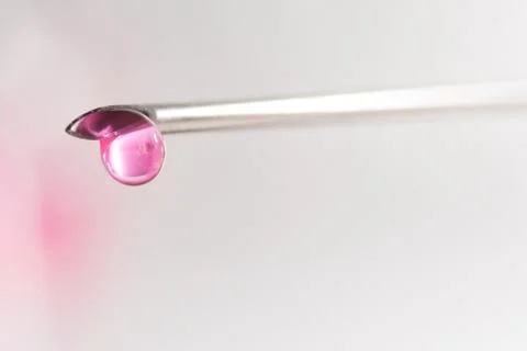 Injection drops medicine Stock Photos