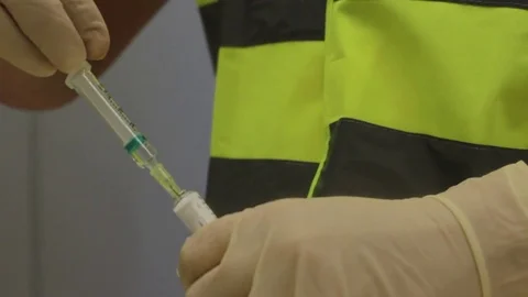 Injection - injectie Stock Footage 83034976