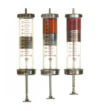 Injection - isolated Stock Photos