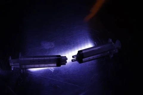 Injection with Medicine Stock Photos