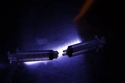 Injection with Medicine Stock Photos