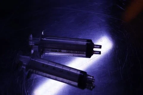 Injection with Medicine Stock Photos
