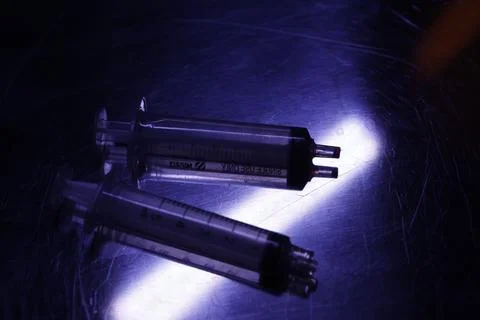 Injection with Medicine Stock Photos