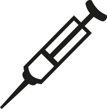Injection needle Stock Illustration
