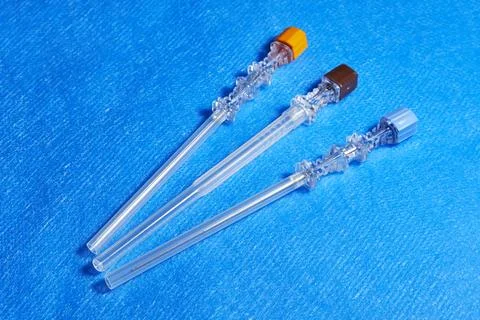 Injection needles for anesthesia Stock-Fotos