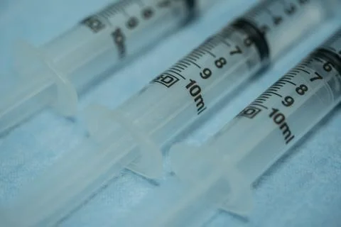 Injection Needles Stock Photos