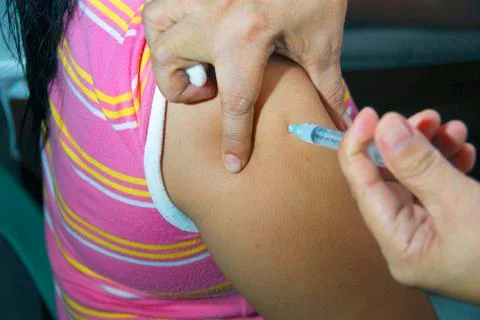 Injection Foto stock