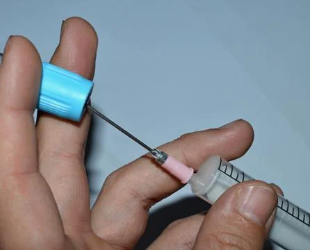 Injection Foto stock