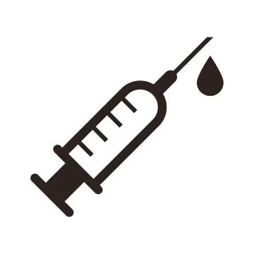Injection syringe icon Stock Illustration