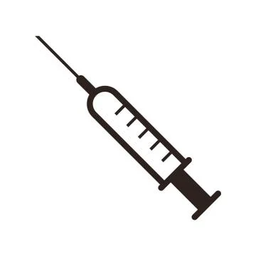 Injection syringe icon Stock Illustration