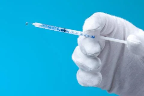 Injection syringe Stock Photos