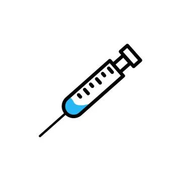 Injection vector graphic design illustration Stock Illustration