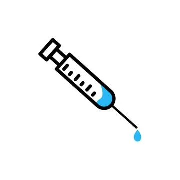 Injection vector graphic design illustration Stock Illustration