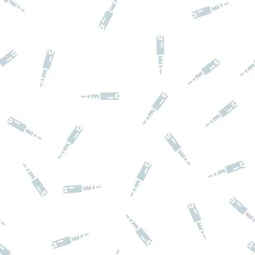 Injector insulin glyph vector seamless pattern black Stock Illustration