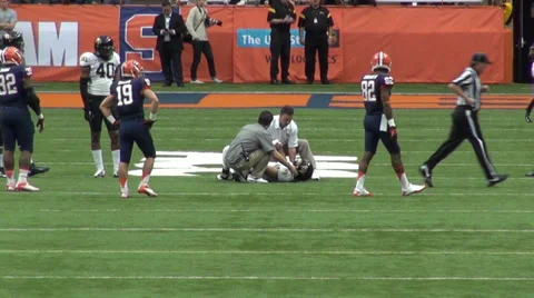 Injury, Pain, Medical, Football, Sports Stock Footage