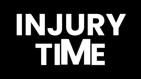 INJURY TIME - TEXT DISPLAY ANIMATION 스톡 동영상 277591359