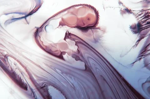 Ink, abstract, cell Stock Photos