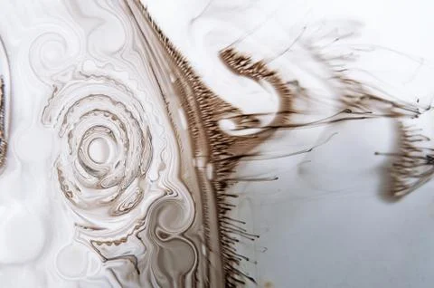 Ink, abstract, cell Stock Photos