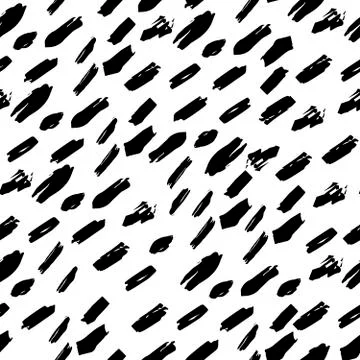 Ink abstract seamless pattern Stock Illustration