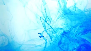 Ink being poured into water,phantom flex. Blue,white. Inks in water. Colorful ab Stock Footage 85579279